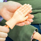 Tiny Hands (1 Pair) - Original Little Small Mini Hand Stick Puppet - Make Anyone Laugh - Pocket Sized Hilarity And Big Laughs - Tiktok Famous - Friend & Family Fun