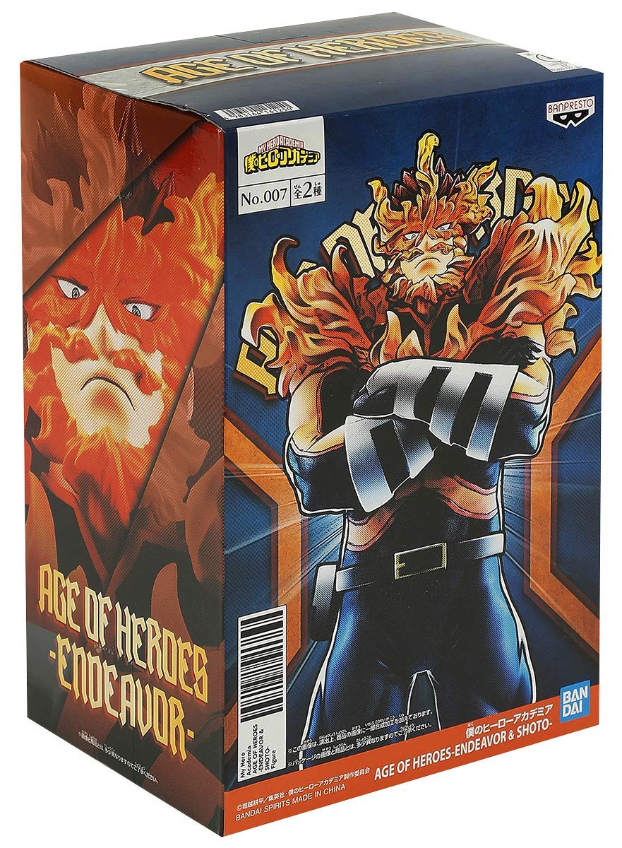 Banpresto My Hero Academia Age Of Heroes Endeavor Figure