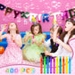 500 Pcs Mini Bubble Wands,Bubble Party Favors Assortment Toys For Kids,Themed Birthday, Halloween, Goodie Bags, Carnival Prizes,