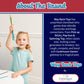 Continuum Games Way Back Toys Pick Up Sticks - 30 Colorful Wooden Sticks, Easy Carry Container, Game for Ages 5+, Multi-colored
