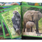Pdspm Peek-A-Boo Soft Cloth Books Animal Cushion Pillow Jungle Book For Kids Baby Toddler Animal Picture And Nams, Pillow Book T