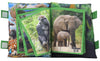 Pdspm Peek-A-Boo Soft Cloth Books Animal Cushion Pillow Jungle Book For Kids Baby Toddler Animal Picture And Nams, Pillow Book T