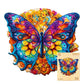 Wooden Puzzles For Adults, 300 Pieces Adult Puzzles, Unique Mandala Butterfly Puzzles Gifts For Cat Lover, Wooden Puzzle Games (L-15.7 * 14.1In)