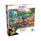 Buffalo Games 500 Piece Jigsaw Puzzle - Aimee Stewart Family Campsite, Multicolor, Large, Hidden Images, Model 3253