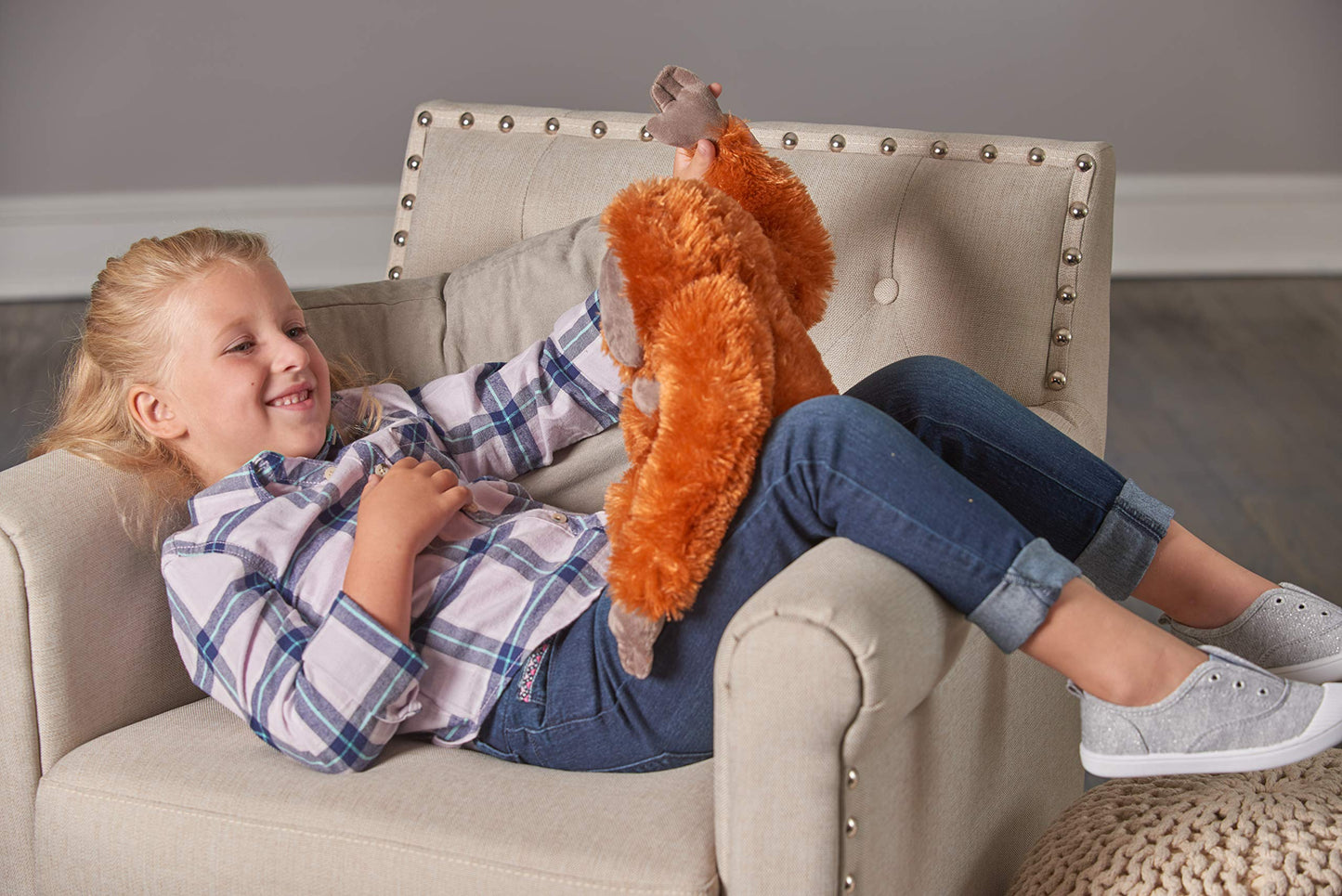 Wild Republic Orangutan Plush, Stuffed Animal, Plush Toy, Gifts For Kids, Cuddlekins 12 Inches