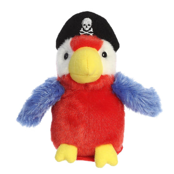 Aurora Adorable Shoulderkins Swashbuckler Parrot Stuffed Animal - Adorable Buddy That Can Go Everywhere With You - Perfect For K