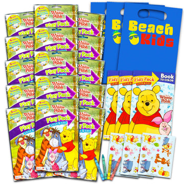 Bendon Publishing Set Of 15 Kids Play Packs Bundle ~ Fun Party Favors Coloring Book, Crayons, Stickers, Plus Door Hanger And Sta