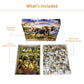 Jigsaw Puzzles 1000 Pieces African Animal Puzzles Animal World Jigsaw Puzzles for mature-themed Teens Kids Jungle Scene Jigsaw Puzzles Game Toy Gift Home Decoration