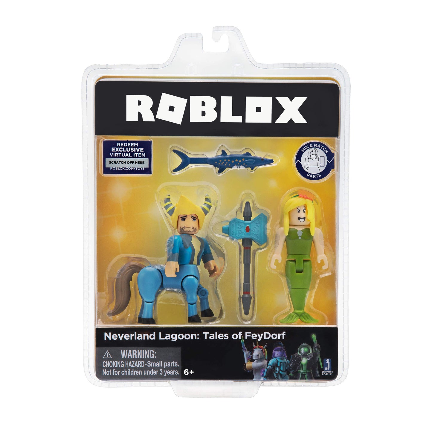Roblox Celebrity Collection - Neverland Lagoon: Tales Of Feydorf Game-Pack [Includes Exclusive Virtual Item]