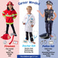 Born Toys Dress Up Clothes for Kids, Multi-color, Cotton, Ages 3-7, Model 683950487680