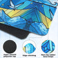 MTGPRO Playmat for MTG 24x14 Inches Playmat for Magic The Gathering with Non-Slip Rubber Base and Stitched Edges  Includes Storage Bag - Ideal for MTG/RPG/CCG Trading Game Card Mat(Blue)
