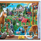 Masterpieces 400 Piece Jigsaw Puzzle For Adults, Family, Or Kids - Peeking Through - 18X24