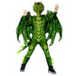 Morph Green Dragon Costume for Kids, Dragon Wing Costumes for Boys, Halloween Costumes Kids, Boys Halloween Costume, Medium