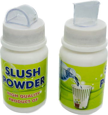 Slush Powder Magic Trick (Set Of 2) / Snow Powder Magic/Water To Ice Powder Magic (140 Gram), Whitepack Of 2