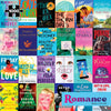 Re-Marks Romance Novels Collage Puzzle, 1,000-Piece Literary Jigsaw Puzzle For All Ages