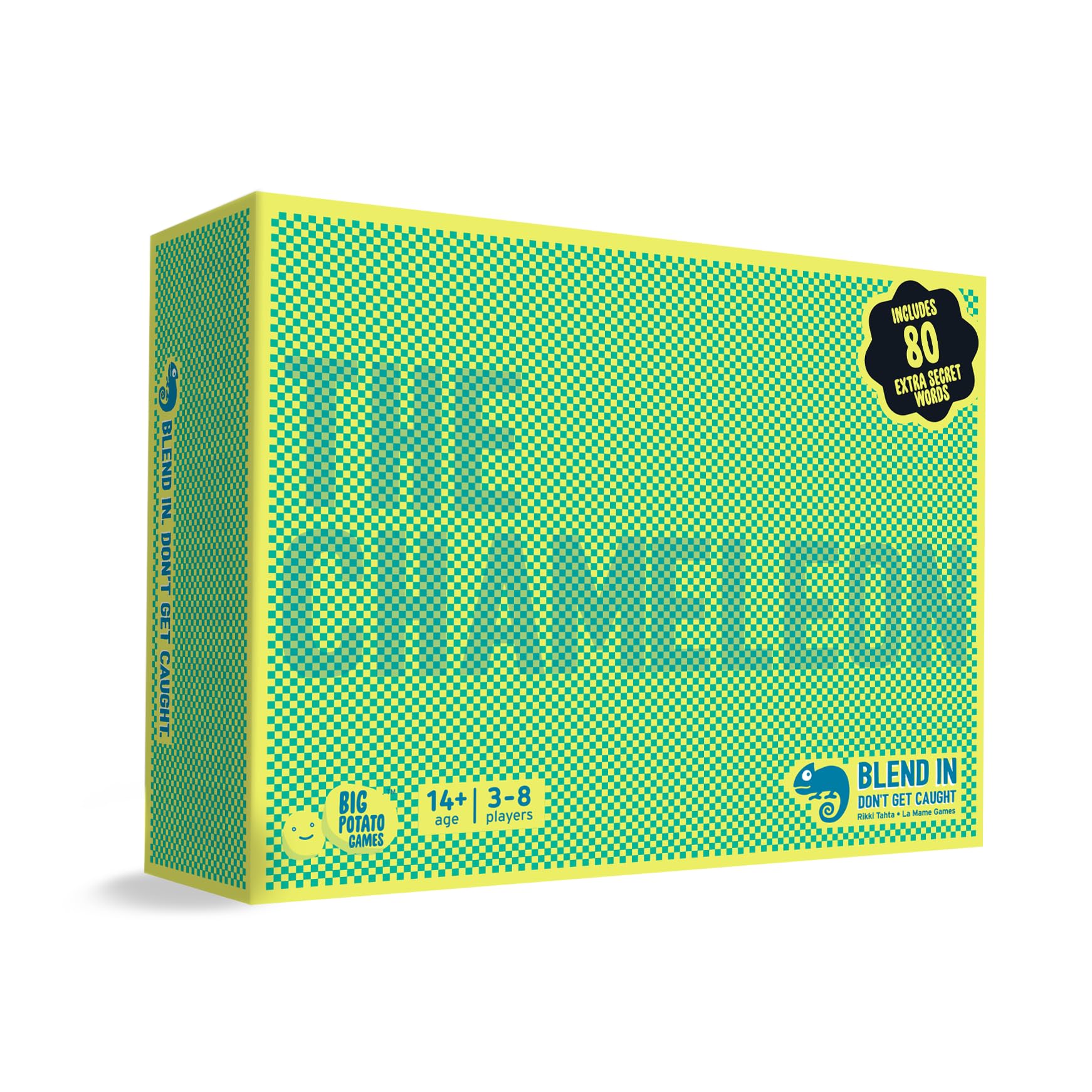 The Chameleon Board Game: A Spot-The-Imposter Game for Families & Friends | Includes 80 Extra Secret Words-New