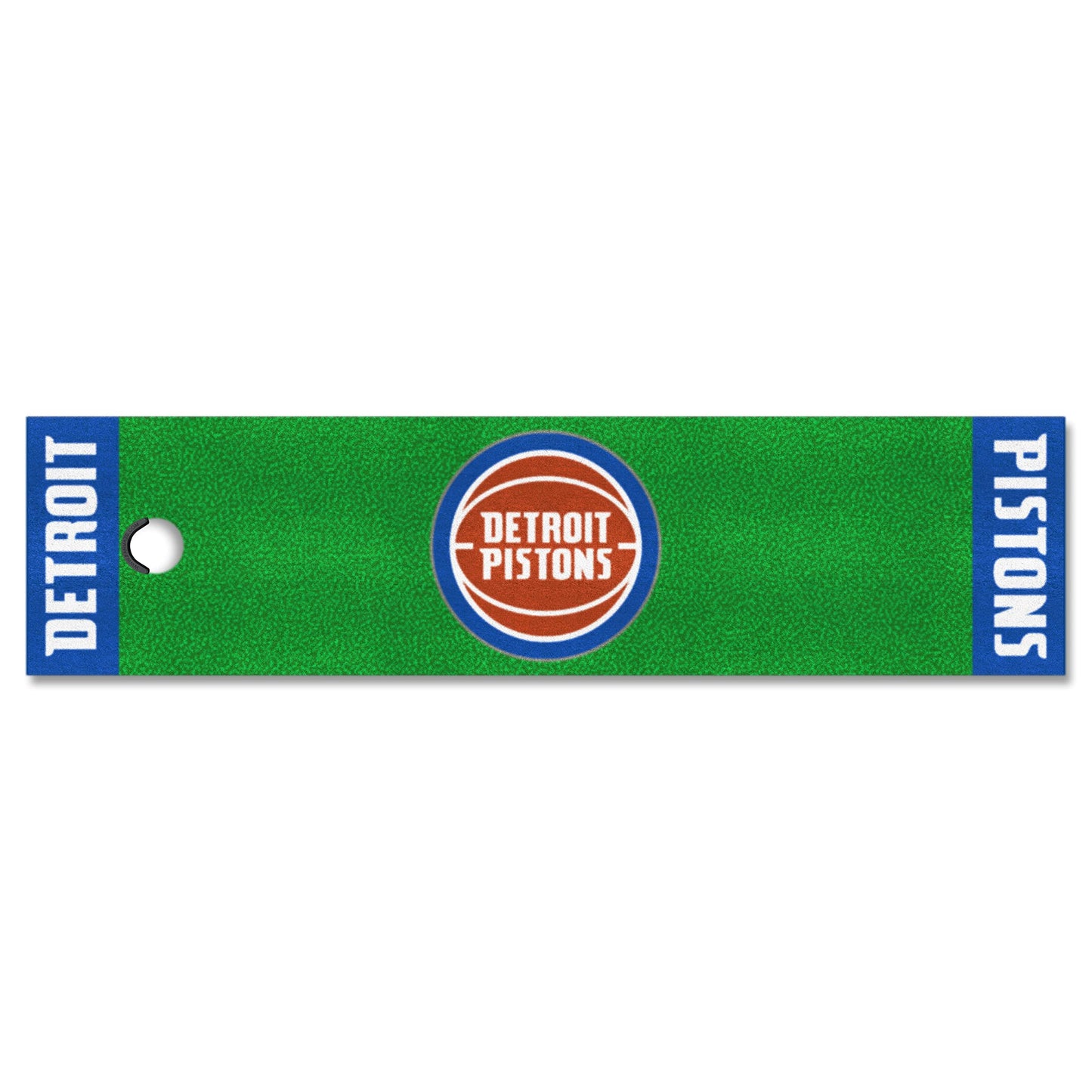 FANMATS 9261 Detroit Pistons Putting Green Mat - 1.5ft. x 6ft.
