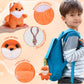 Aoriher 4 Pcs Fox Plush Stuffed Animal Small Plushies Doll Birthday Gift Plush Toy Set for Boys Girls Animal Theme Party Decor N