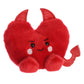 Aurora® Palm Pals™ Klaus Heart™ Stuffed Animal - Pocket-Sized, Red, 5 Inches, Collectible Polyester Fun