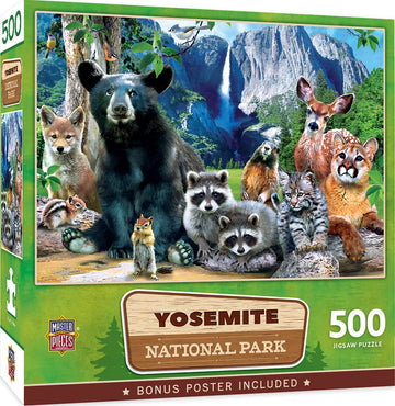 MasterPieces 500 Pieces Jigsaw Puzzle for mature-themeds  Family  Or Youth - Yosemite National Park - 15x21
