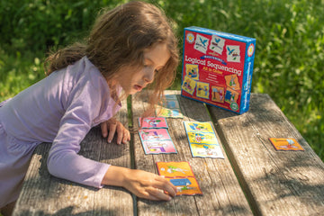 Eeboo: All In Order All Learner Levels, Logical Sequencing, Caustation, Deducation, Narrative Logic, Educational Tool, For Ages 3 And Up