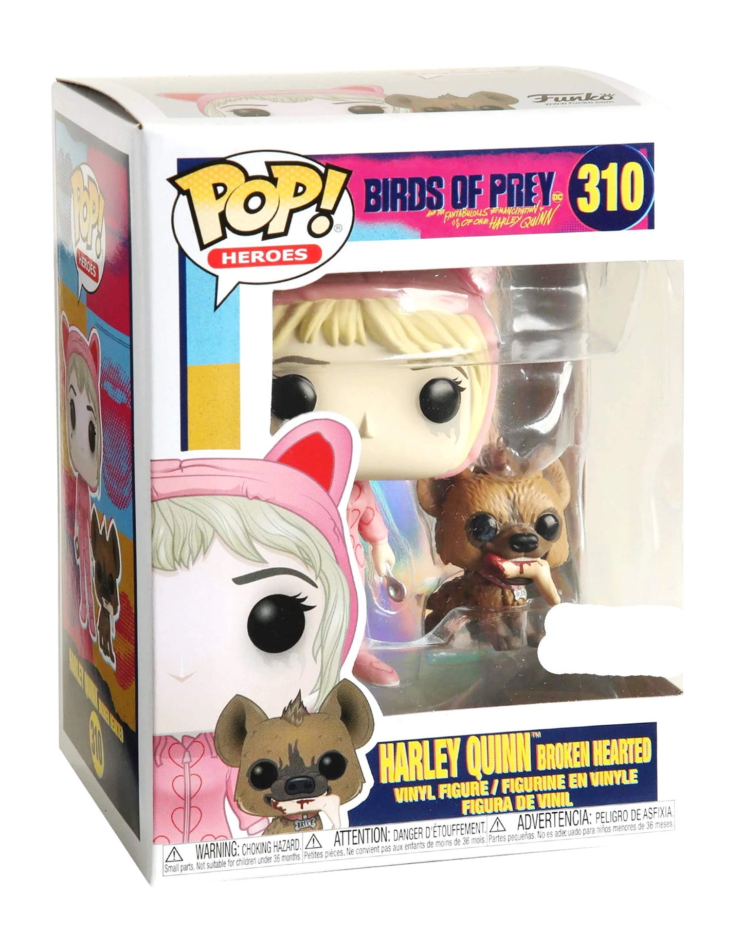 Funko Pop Heroes Fu44371: Birds Of Prey Harley Quinn [Broken Hearted] #310 Exclusive - Multicoloured