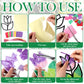 Supervitae 24 Sets Tulip Crafts Kits Mother s Day Crafts Spring Flower Paper Sun Catchers Art Kits DIY Tissue Paper Sign Make Y