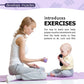 Plush Creations Baby Dumbbell Toy - Plush Rattle for Infants 0-36 Months, Multicolored, Model PC-365, Great Gift for Boys & Girls