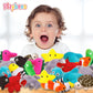 Playbees Assorted Sea-Life Plush Toys - 24 Pack - 3 Inch Soft & Cuddly Stuffed Animals For Kids, Babies, And Adults - Ideal For