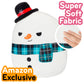 Squishmallows Ignacio Snowman Plush - Small White Ultra-Soft Stuffed Toy - Cozy Winter Gift for Kids & Adults - Model SQXM01071