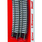 Hornby R606 2nd Radius Curve Track Pieces x 4 HO & OO Scale Model Train Track Blister Pack HT8301