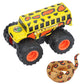 WILD REPUBLIC Anaconda & Truck Adventure Playset, 2-Piece Set, 4" Plastic Reptile Toys for Kids