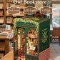 CUTEBEE Book Nook Kit  DIY Miniature House Kits for mature-themed and Teens  Dollhouse Mini Booknook House Bookshelf Decor  DIY Craft Gifts for Family and Friends(Owl Bookstore)