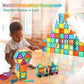 NEOFORMERS Magnetic Tiles 96 Pcs 3D Building Blocks Educational Toys Assorted Colors for Kids Ages 3+