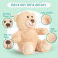Benben Teddy Bear Stuffed Animals, 8 Inch Teddy Bear Bulk, 2 Pack Baby Bear Plush Toy For Baby Shower Decoration, Gift For Boys Girls, Girlfriend, Valentine'S Day, Birthday