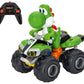 Carrera Rc Nintendo Mario Kart 2.4 Ghz Radio Remote Control Toy Car Vehicle - Yoshi Quad
