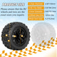 RC Station 12mm Hex RC Wheels and Tires 1/10 Scale 2.8 RC Truck Tires and Wheels for Traxxas Rustler Stampede Hoss E-Revo 2wd 4x