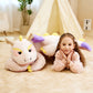 IKASA Giant Dragon Plush Toy, 30-Inch Soft Polyester Stuffed Animal, White, Model 6636662, Perfect Gift for Kids and Collectors