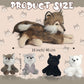 5Pcs Wolf Stuffed Animal Plush Wolf Toys Inside 16 Inch Mommy Wolf Plush With 4 Cute Baby Wolves In Her Zippered Tummy Soft Wolf