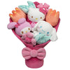 Hello Kitty 12-inch Plush Bouquet - 9 Plush Toys, Multi-Color, Officially Licensed by Jazwares, Ages 6+ - Model HKT0315