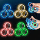 Yishidany Magnetic Rings Finger Fidget Toys Set, 12Pcs Glow In The Dark Magnets Rings For Training Relieves Autism Anxiety, Magical Fingears Rings For Adhd, Great Idea Gift For Adults Teens Kids