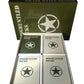 Disgruntled Decks Military Party Card Game - Army-Themed, Grey, 5.79" x 7.72" x 1.5", Cardstock