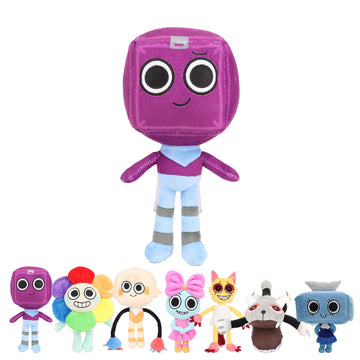 Cuigsro Dandy'S World Plush, 9.85'' Dandy World Boxten Plush Toys For Fans And Friends(Purple)