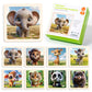Einzufuf Puzzles For Toddlers 2-4, 8 Packs 6 Pcs Animals Puzzles For Kids Ages 4-6 Montessori Toys Educational Toys - 2 3 4 5 Ye