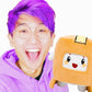 Lankybox Official Merch - 8' Boxy Plush Toy - Stuffed Plushies For Kids - Original Lanky Box Boxy Plushy - Foxy And Boxy Plush