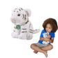Ecobuddiez - White Tiger From Deluxebase. 8-Inch Sustainable Plush Animal From Recycled Materials, Eco-Friendly Soft Stuffed Toy