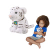 Ecobuddiez - White Tiger From Deluxebase. 8-Inch Sustainable Plush Animal From Recycled Materials, Eco-Friendly Soft Stuffed Toy