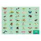 Mudpuppy Bugs & Butterflies - 64 Piece Search & Find Puzzle Jigsaw Puzzle Featuring Diverse Bugs And Insects And Over 40 Hidden