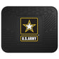 FANMATS 11036 U.S. Army Back Row Utility Car Mat - 1 Piece - 14in. x 17in., All Weather Protection, Universal Fit