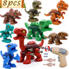 Yerloa 8pcs Dinosaur Toys for Kids 3-5 5-7, Dinosaur Take Apart Toys for Boys 3 4 5 6 7 8 Year Old Toddler Kids Party Birthday G